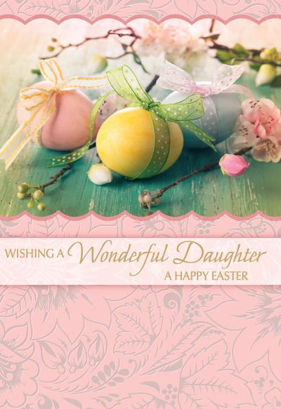 Wonderful Daughter at Easter Greeting Card - Lemon And Lavender Toronto