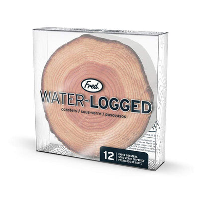 Wood Paper Coasters - Set of 12 - Lemon And Lavender Toronto