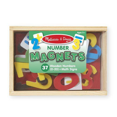 Wooden Number Magnets - Lemon And Lavender Toronto