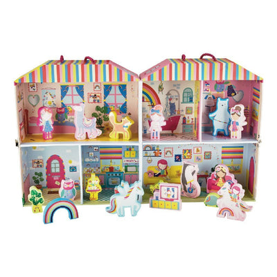 Wooden Play Box - Rainbow Fairy - Lemon And Lavender Toronto