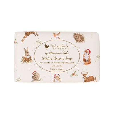 WOODLAND ANIMAL WINTER BERRIES CHRISTMAS SOAP - Lemon And Lavender Toronto