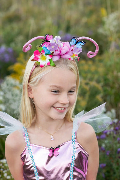 Woodland Butterfly Dress & Headpiece - Lemon And Lavender Toronto