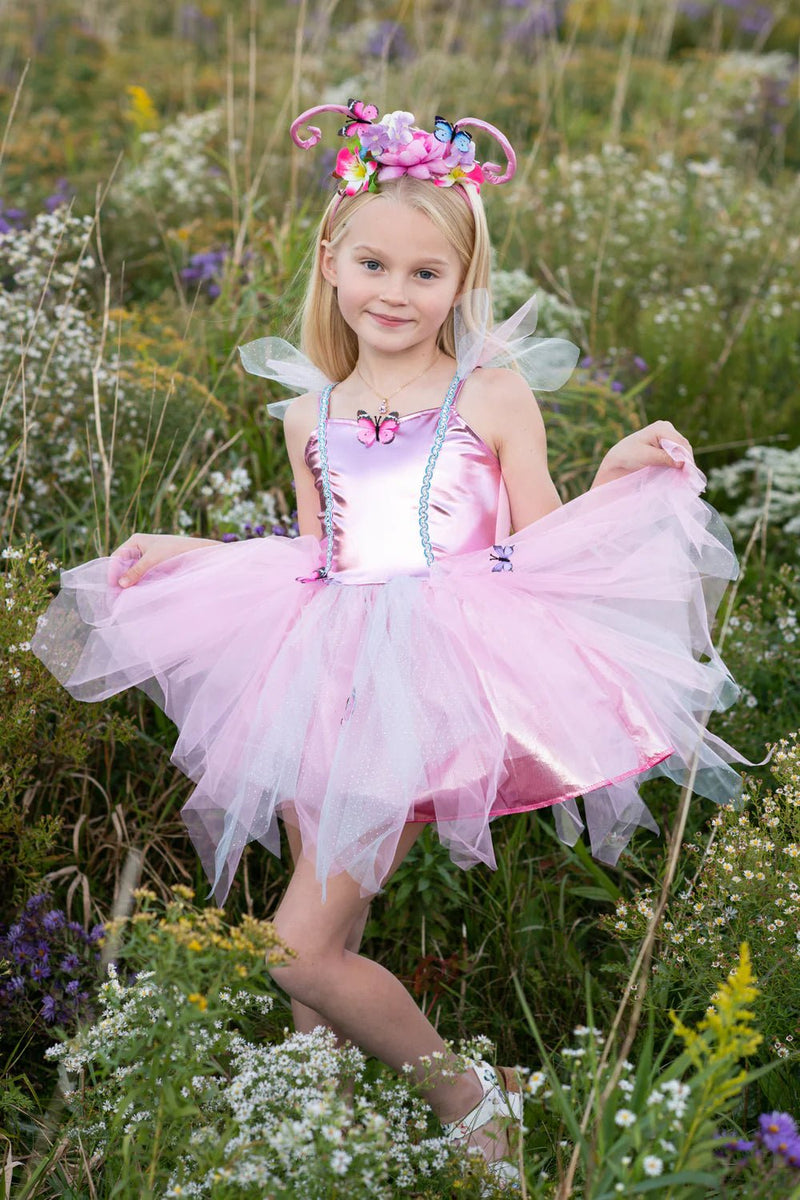 Woodland Butterfly Dress & Headpiece - Lemon And Lavender Toronto