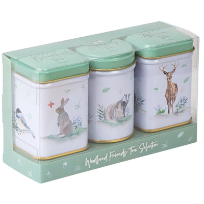 Woodland Friends Mini Tea Tin Gift Pack of 3 - Lemon And Lavender Toronto