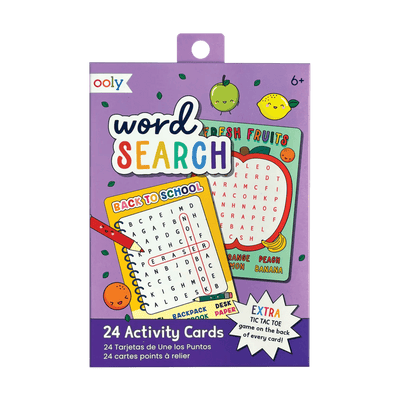 Word Search Activity Cards - Lemon And Lavender Toronto
