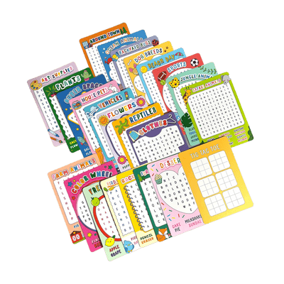 Word Search Activity Cards - Lemon And Lavender Toronto