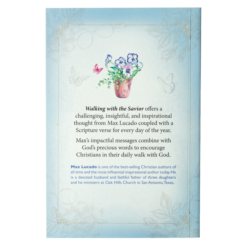 Words Of Faith Gift Book-Walking With The Savior - Lemon And Lavender Toronto
