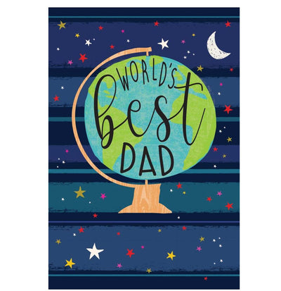 Worlds Best Dad Card - Lemon And Lavender Toronto