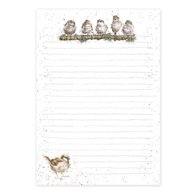 Wrendale Bird Jotter Pad - Lemon And Lavender Toronto