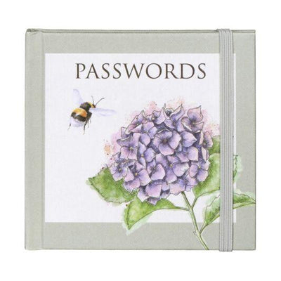 Wrendale Passwords Book - Bee & Hydrangea - Lemon And Lavender Toronto
