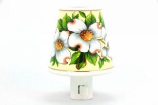 Yellow Shade with Flowers Night light - Lemon And Lavender Toronto