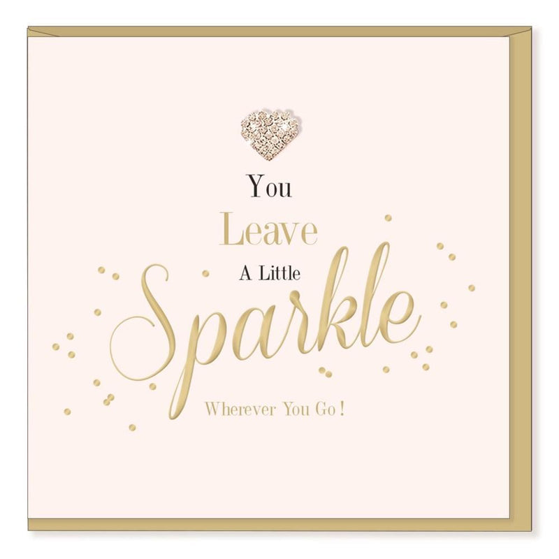 You leave a little Sparkle wherever you Go! Card - Lemon And Lavender Toronto