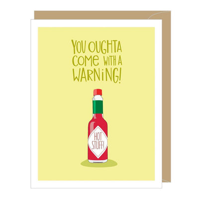 You Oughta Come with a Warning!-Card - Lemon And Lavender Toronto