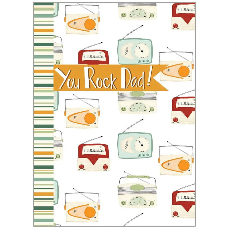 You Rock Dad Birthday Card - Lemon And Lavender Toronto