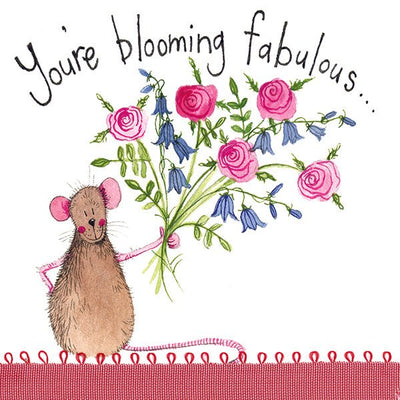 You're Blooming Fabulous- Mini Card - Lemon And Lavender Toronto