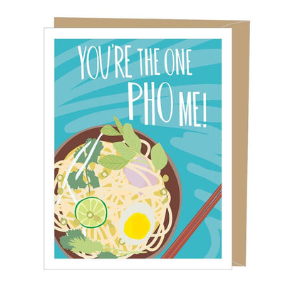 You're The One Pho Me -Card - Lemon And Lavender Toronto