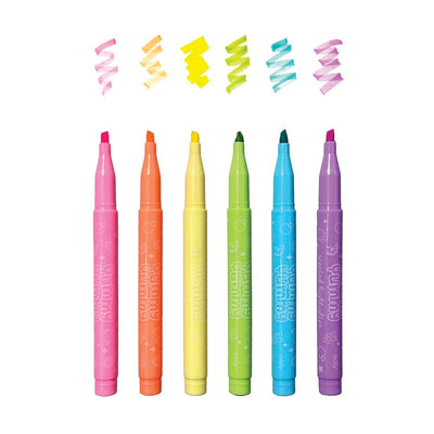 Yummy Yummy Scented Highlighters - Set of 6 - Lemon And Lavender Toronto