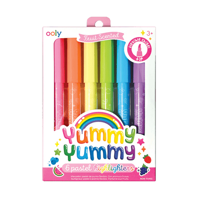 Yummy Yummy Scented Highlighters - Set of 6 - Lemon And Lavender Toronto