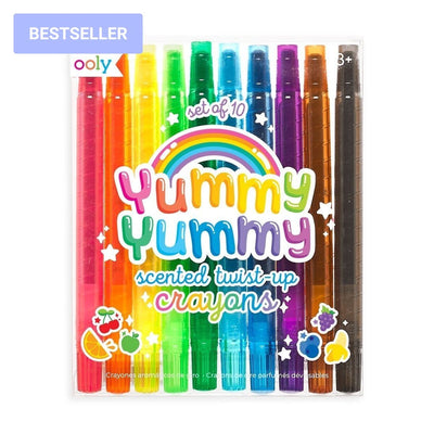 Yummy Yummy Scented Twist Up Crayons - Lemon And Lavender Toronto