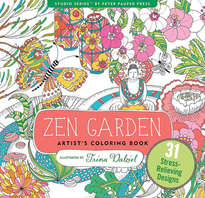 Zen Garden Adult Coloring Book - Lemon And Lavender Toronto